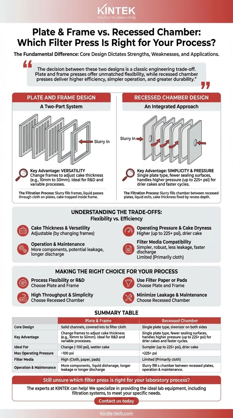 板框式和厢式压滤机有什么区别？灵活性 vs. 效率 图解指南