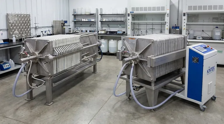 플레이트 앤 프레임 필터 프레스와 리세스 챔버 필터 프레스의 차이점은 무엇입니까? 유연성 대 효율성