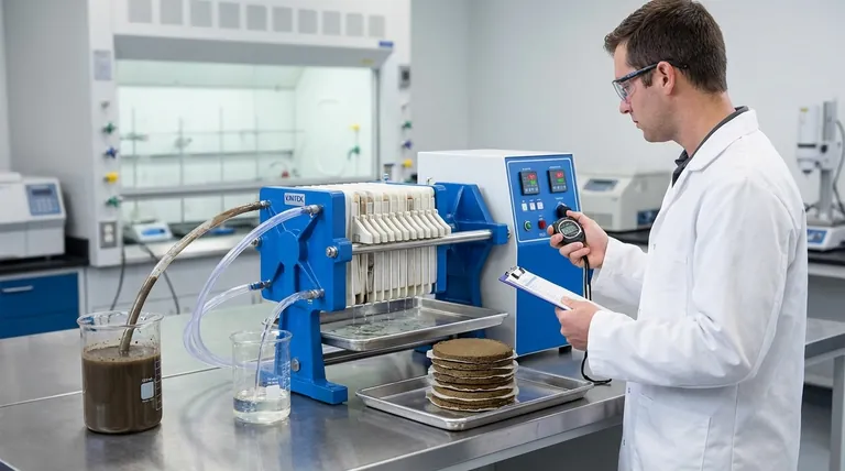 ¿Cómo se calcula la capacidad de una prensa de filtro? Utilice pruebas piloto para un dimensionamiento preciso