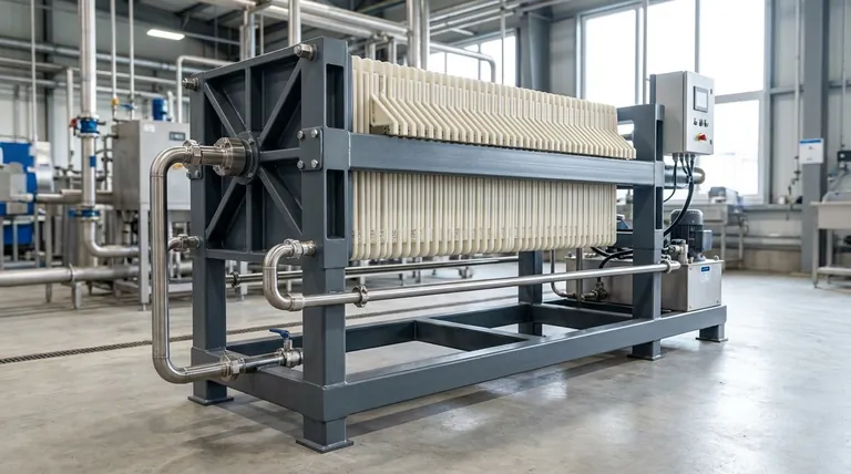 ¿Cuál es el material de construcción común para el filtro prensa de placas y marcos? Optimice su proceso de filtración