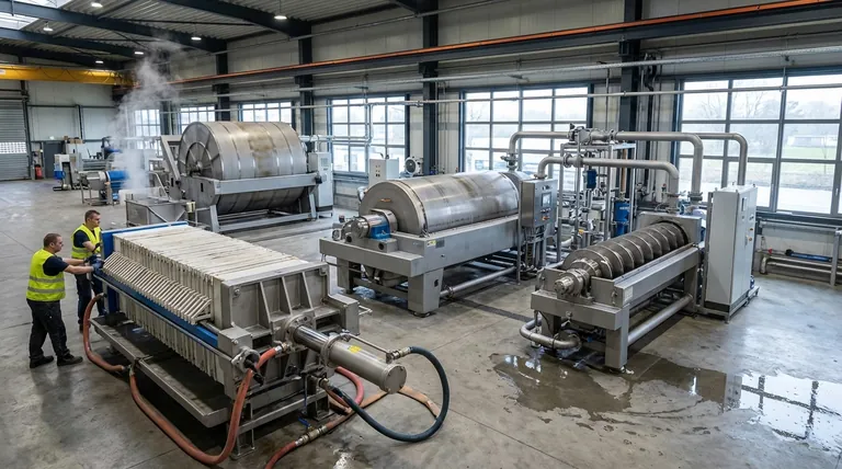 Qual è l'alternativa al filtro pressa? Confronta le tecnologie di disidratazione continua