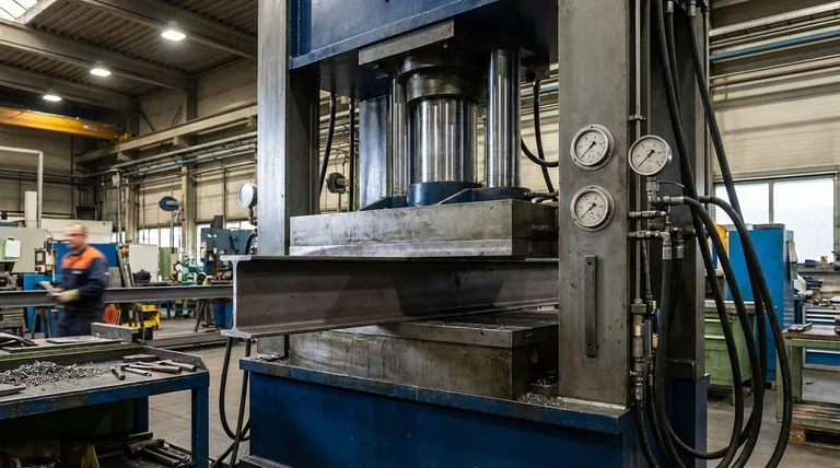 Какое давление может создавать гидравлический пресс? От 1 тонны до 75 000+ тонн силы