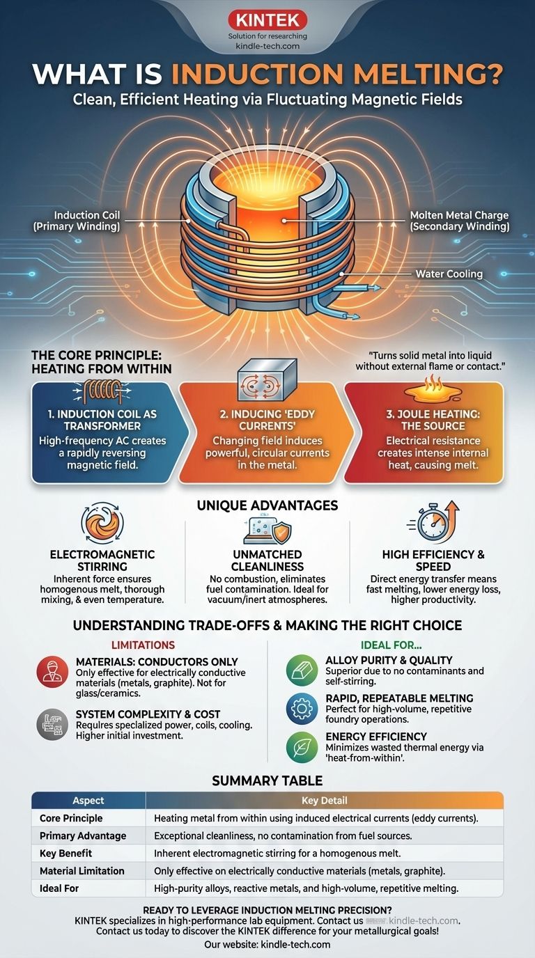 什么是感应熔炼法？清洁高效金属熔炼指南 图解指南