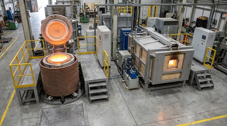 誘導溶解炉の2つの主要なタイプは何ですか？溶解ニーズに応じたコアレス型対チャネル型