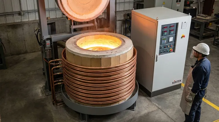 Что такое индукционная печь без сердечника? Достигните максимальной гибкости при плавке металлов