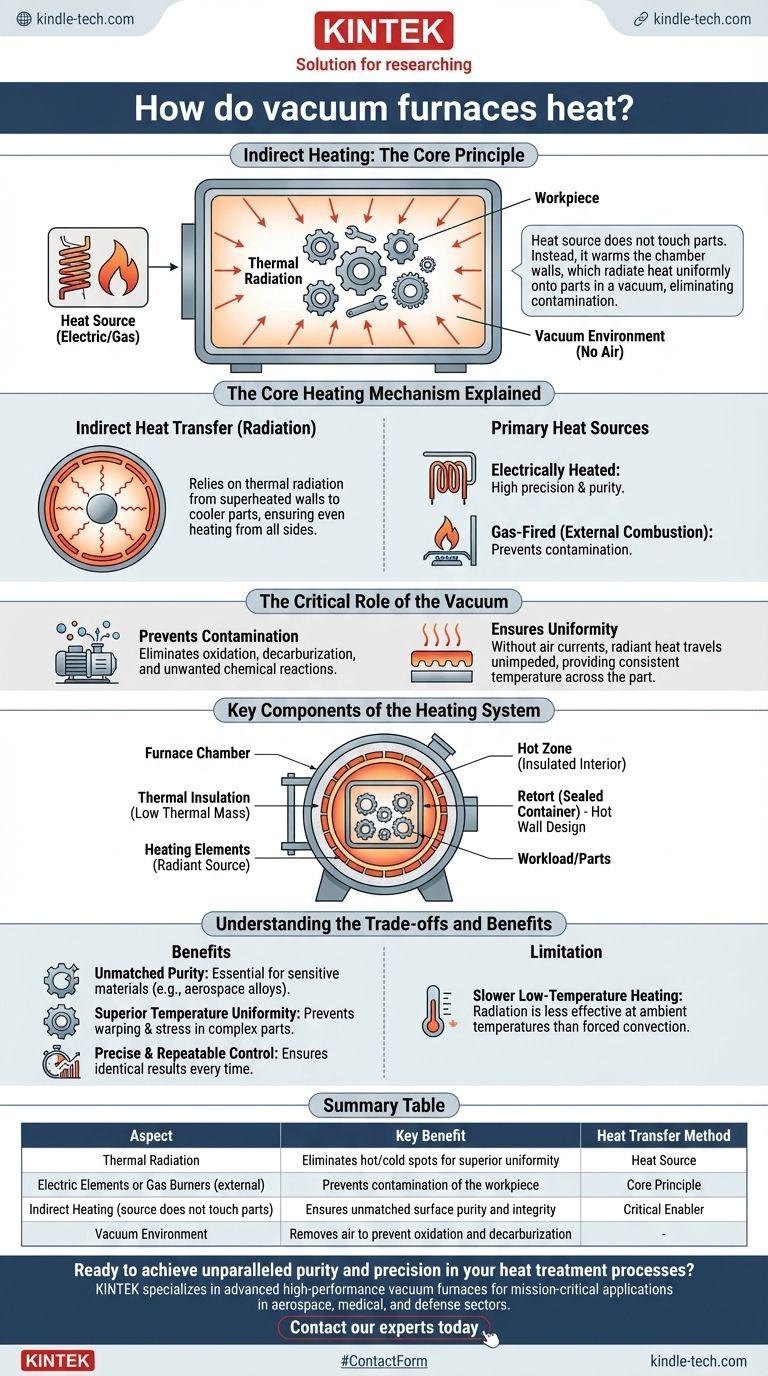 真空炉はどのように加熱しますか？高温処理における純度と精度を実現 ビジュアルガイド