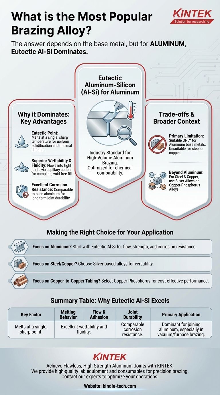 What is the most popular brazing alloy? The Definitive Guide to Aluminum-Silicon Alloys Visual Guide