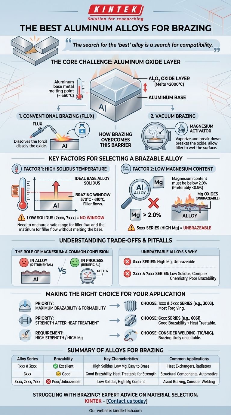 ما هي أفضل سبيكة ألومنيوم للّحام بالنحاس؟ دليل لاختيار السبيكة المناسبة للحصول على وصلات قوية دليل مرئي