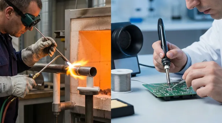 납땜을 경납땜에 사용할 수 있습니까? 반드시 알아야 할 임계 온도 차이