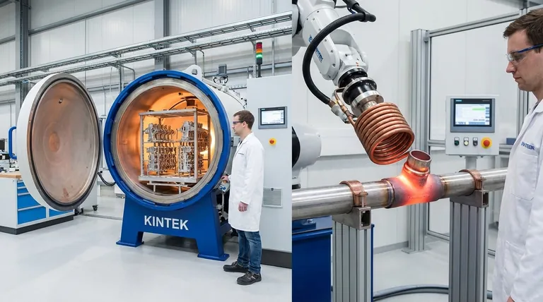 感应钎焊优于炉中钎焊吗?为您的应用选择正确的钎焊方法