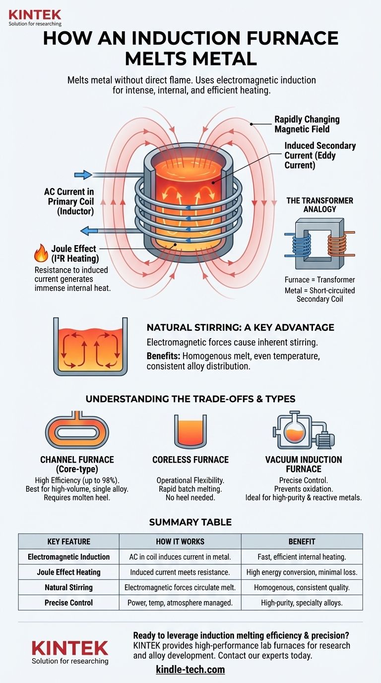 感应炉如何熔化金属？探索电磁加热的强大功能 图解指南