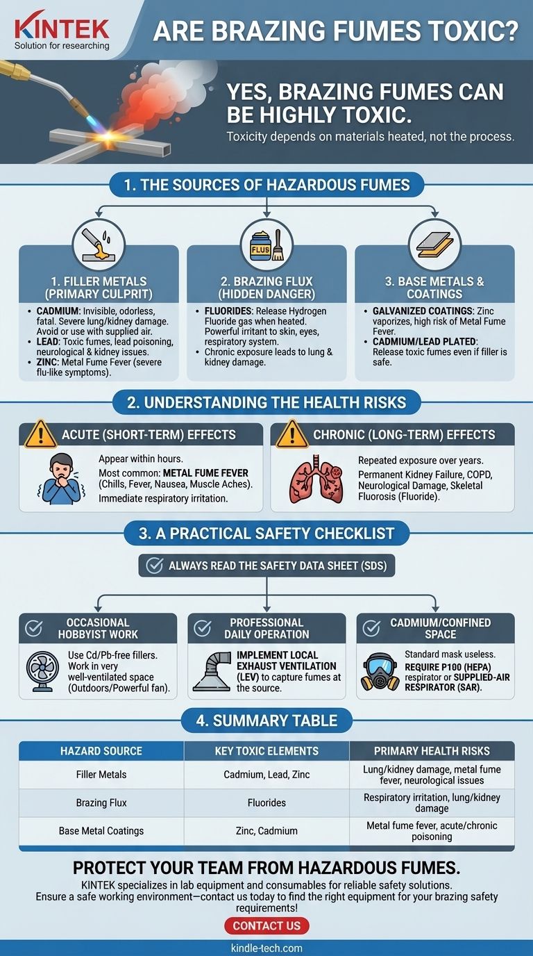 I fumi della brasatura sono tossici? Una guida per identificare e mitigare i rischi per la salute Guida Visiva