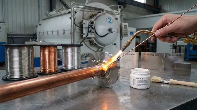 ¿Qué materiales se utilizan para la soldadura fuerte (brazing)? Una guía sobre metales base, aleaciones de aporte y fundente