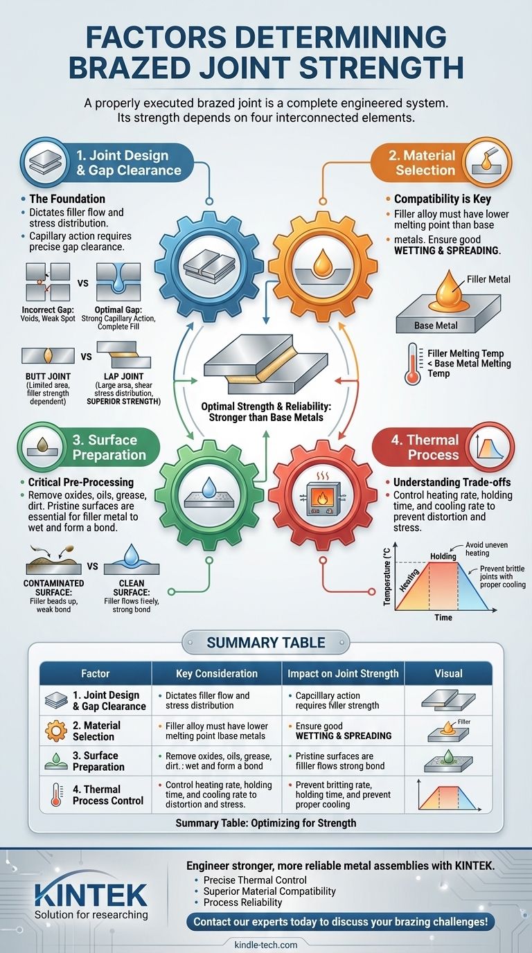 Quali sono i fattori che determinano la resistenza di un giunto brasato? Ottieni la massima resistenza per i tuoi assemblaggi metallici Guida Visiva