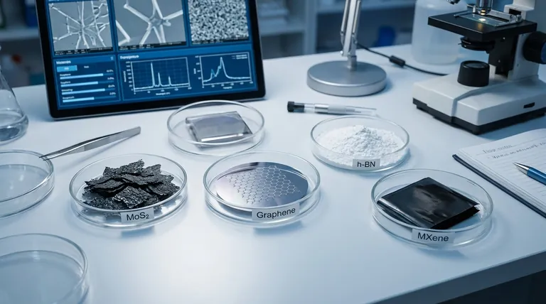 Qual é o material alternativo ao grafeno? Descubra os principais materiais 2D para sua aplicação específica