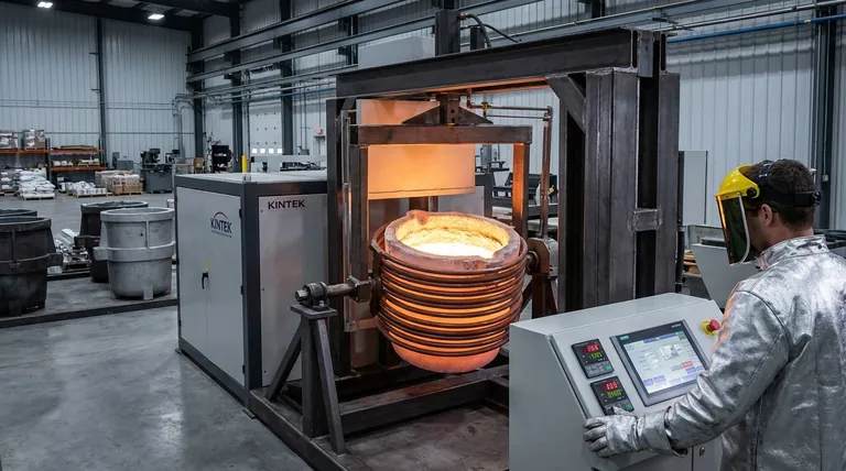 Qual forno é usado para fundir alumínio? Indução vs. Combustão para as suas necessidades