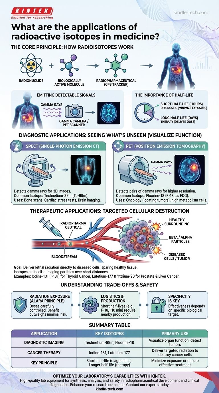 ¿Cuáles son las aplicaciones de los isótopos radiactivos en medicina? Herramientas esenciales para el diagnóstico y el tratamiento Guía Visual