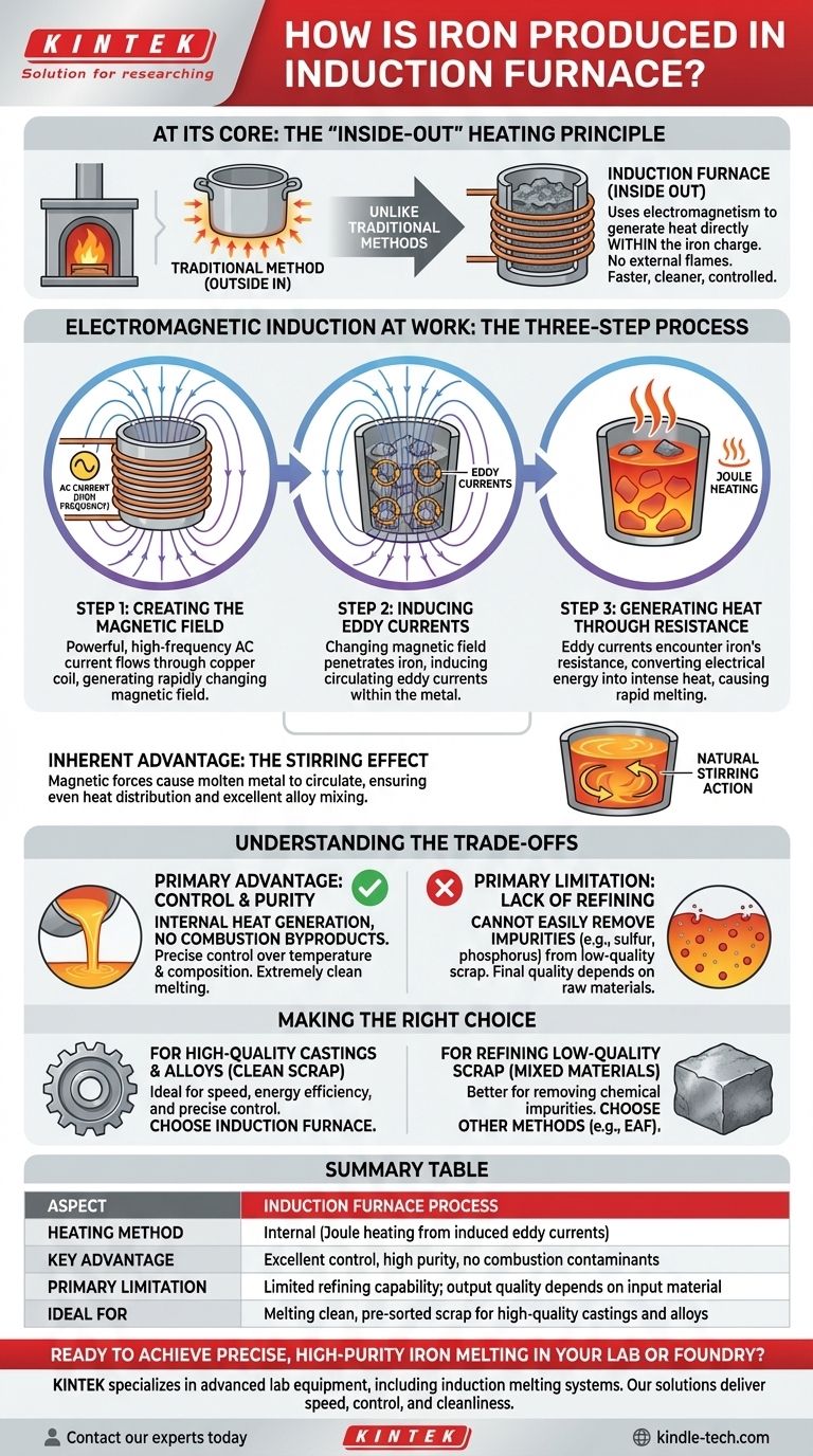 感应电炉如何生产生铁？利用清洁、高效的熔化技术 图解指南