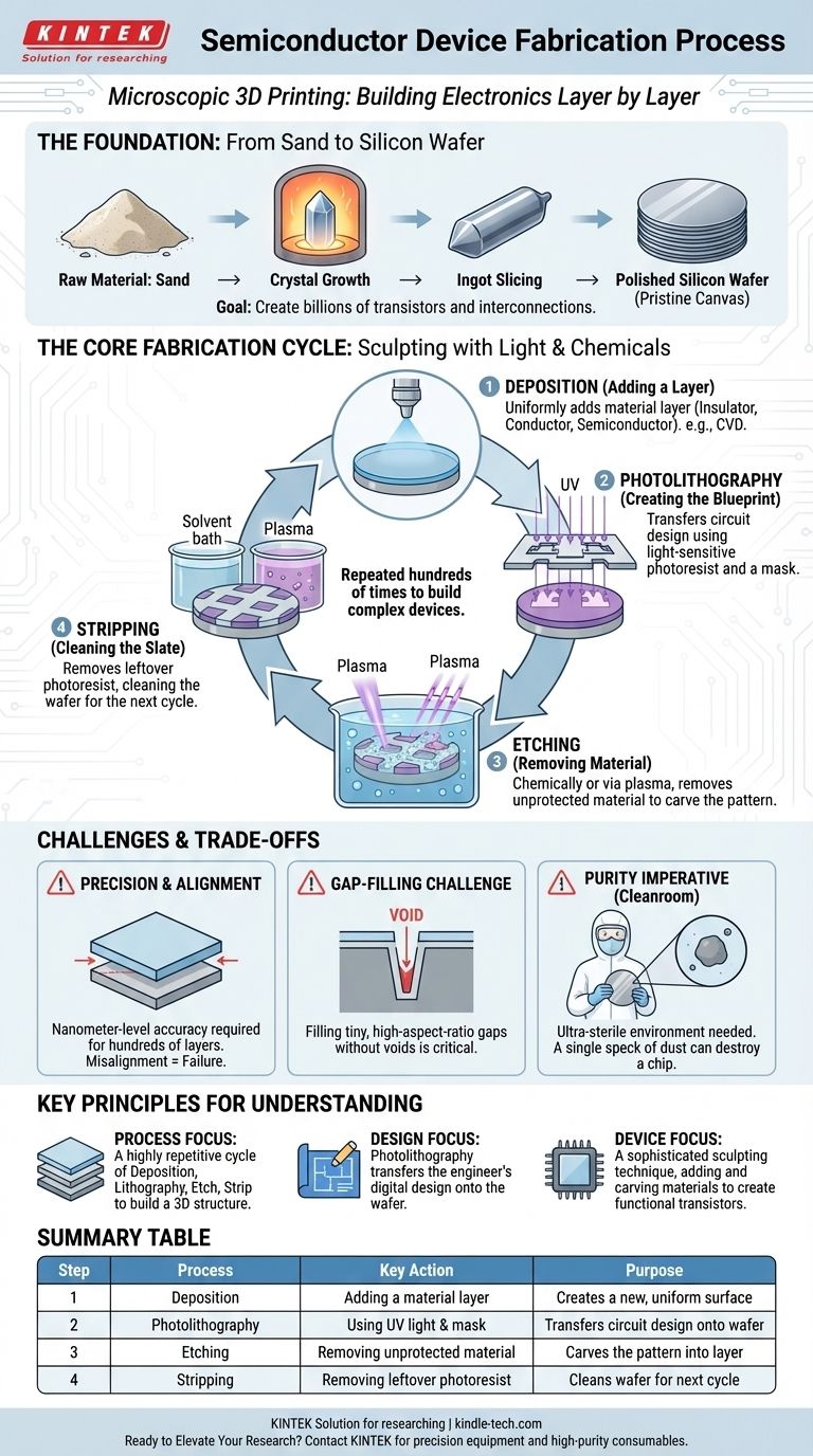 What Is The Process Used In Semiconductor Device Fabrication A Step By What Is The Process Used In Semiconductor Device Fabrication A Step By