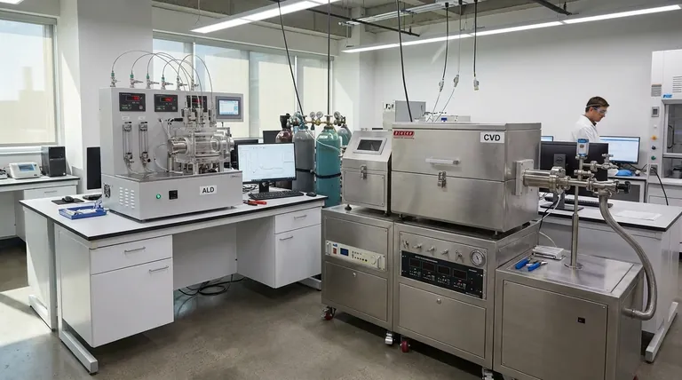 Qual é a diferença entre ALD e CVD? Precisão vs. Velocidade na Deposição de Filmes Finos