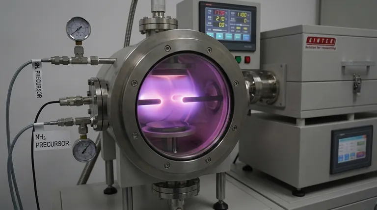 PECVDにおける前駆体ガスとは？低温薄膜成膜の鍵