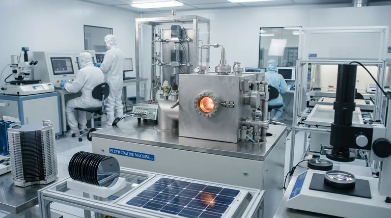 أين يُستخدم PECVD؟ إطلاق العنان لترسيب الأغشية الرقيقة بدرجة حرارة منخفضة للمواد المتقدمة