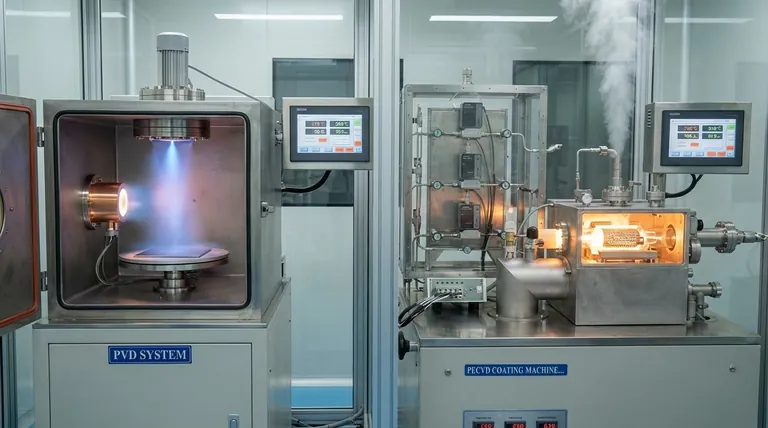 化学气相沉积和物理气相沉积有什么区别?PVD 与 CVD 薄膜指南