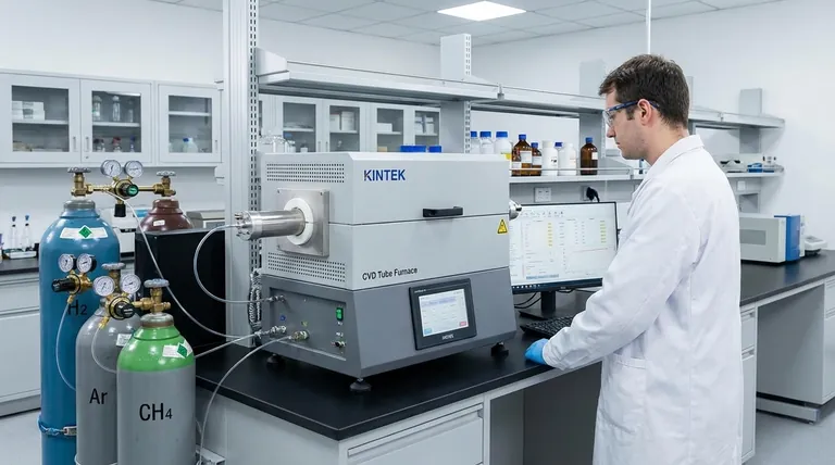 Was ist die CVD-Methode zur Herstellung von Nanomaterialien? Materialien Atom für Atom wachsen lassen