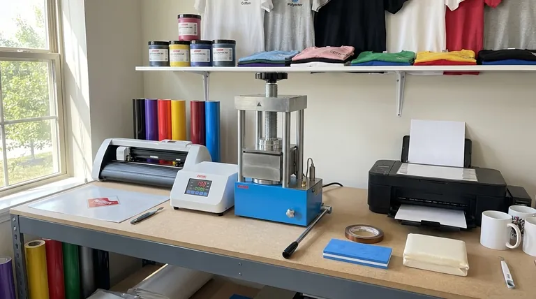 What is needed for heat press printing? A Complete Guide to Equipment, Materials & Methods