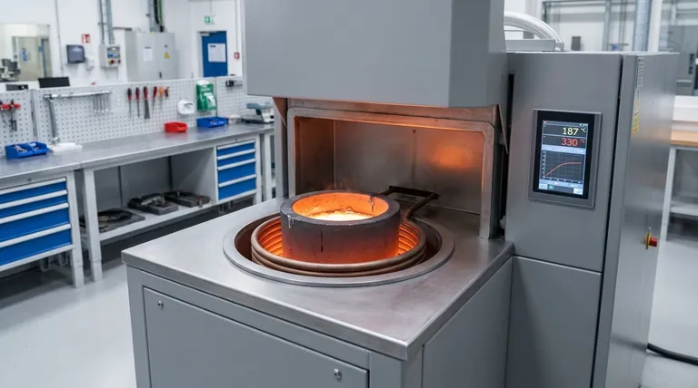 熔炼铝使用哪种类型的熔炉?用于清洁、高效熔炼的感应熔炉