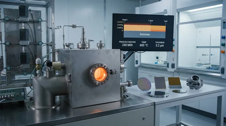 Wie dick ist die chemische Gasphasenabscheidung? Präzise Schichtkontrolle von Ångström bis zu Mikrometern erreichen