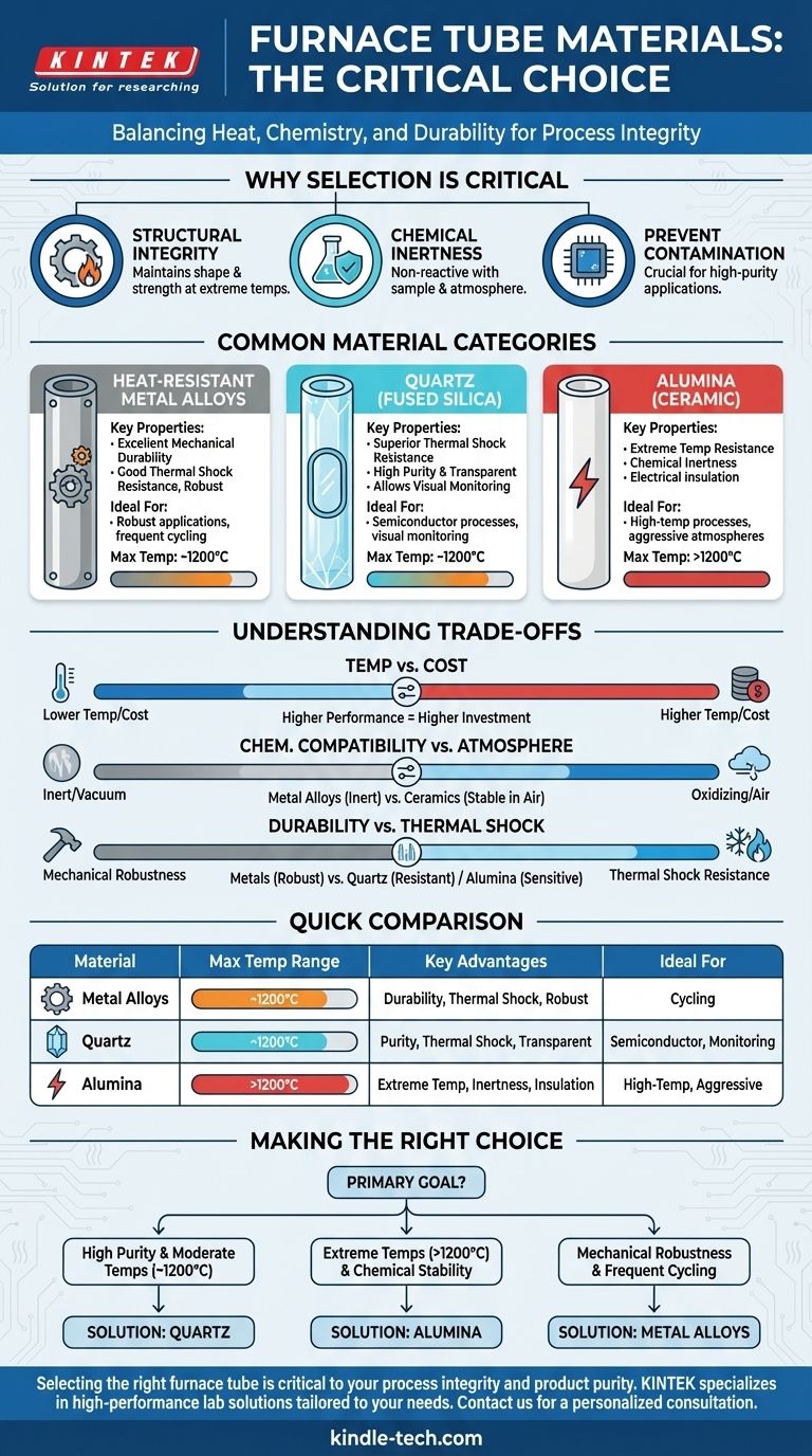 노 관은 어떤 재료로 만들어지나요? 고온 성공을 위한 올바른 재료 선택 시각적 가이드