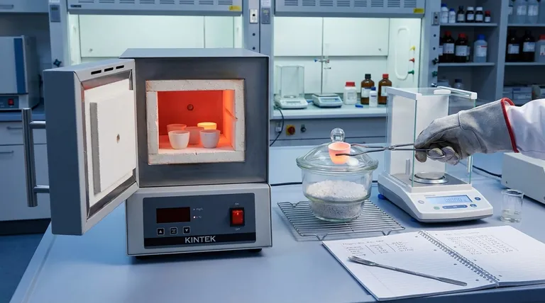 How is the ash content determined in a muffle furnace? Master the Gravimetric Analysis Method