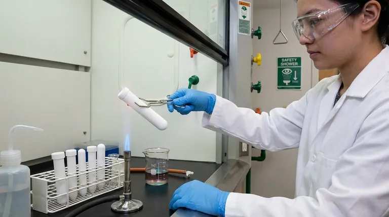 Каковы меры предосторожности при использовании пробирки? Основные правила техники безопасности в лаборатории