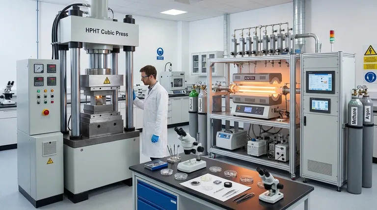 ¿Cuál es la diferencia entre CVD y HPHT? Elegir el método adecuado para diamantes cultivados en laboratorio