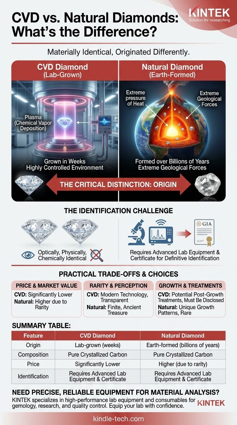 CVD钻石与天然钻石的区别是什么？明智选择指南 图解指南