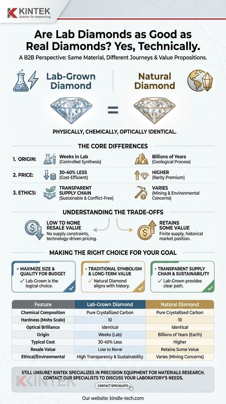 Are lab diamonds as good as real diamonds? Uncover the Truth About Quality and Value Visual Guide