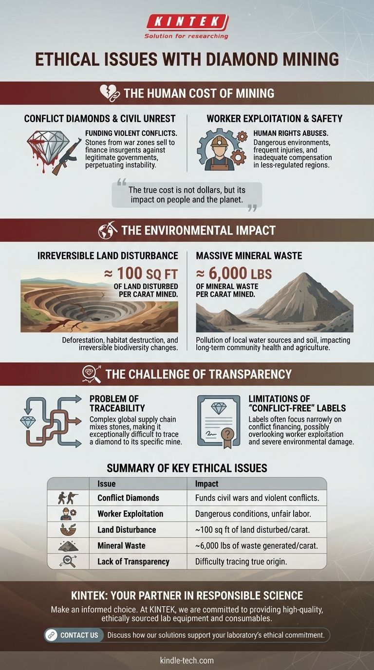 What are some ethical issues with diamond mining? Uncover the Hidden Costs of Your Gemstone Visual Guide