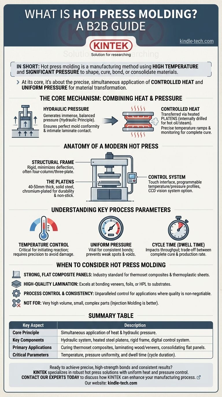 ما هي طريقة التشكيل بالضغط الساخن؟ دليل لتشكيل المواد بالحرارة والضغط دليل مرئي