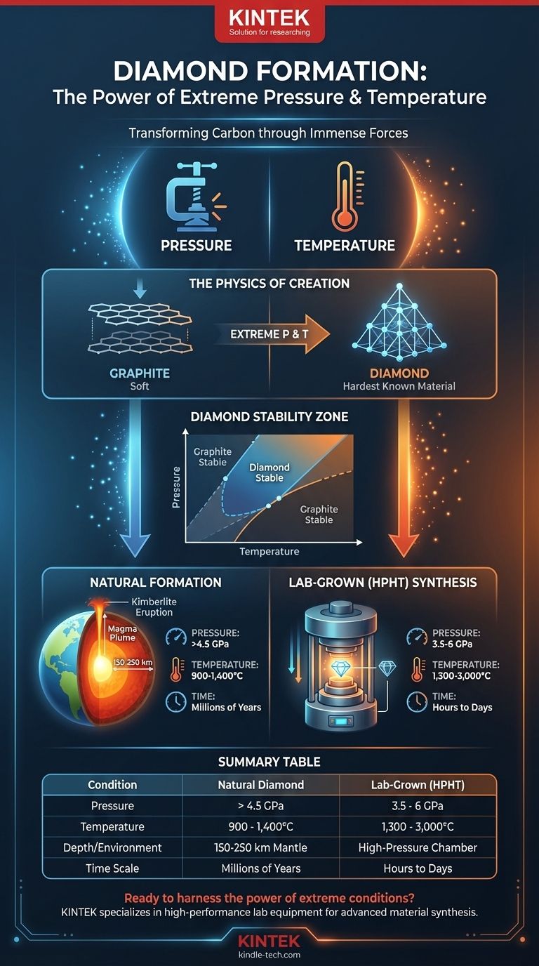 Quelle température et quelle pression sont nécessaires à la formation du diamant ? Dévoiler les secrets des conditions extrêmes Guide Visuel
