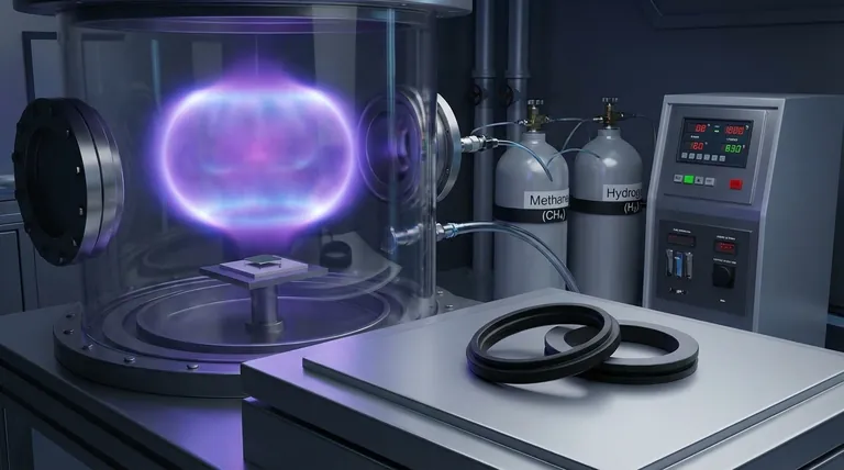 Quelle est la matière première des diamants CVD ? Transformer le gaz en gemmes impeccables