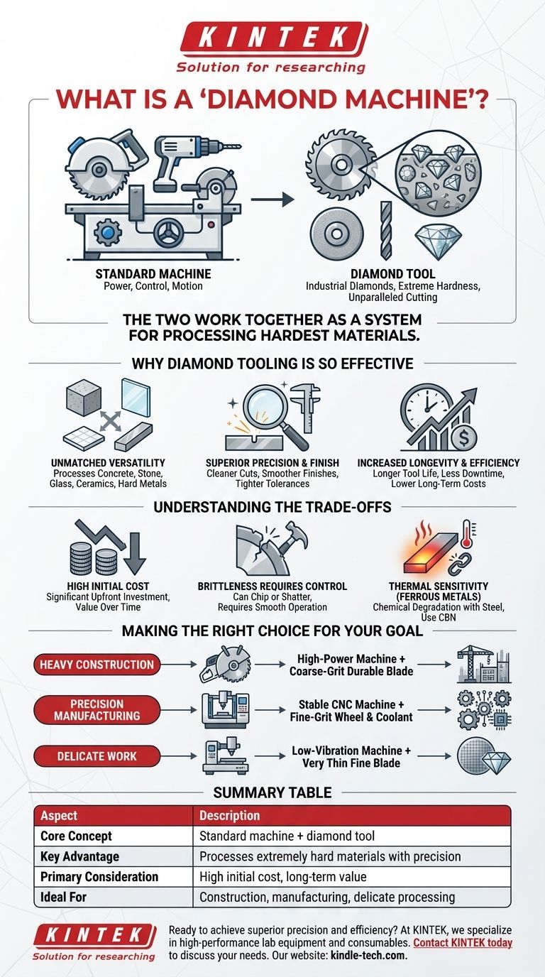 O que é uma máquina de diamante? Desvende o Poder das Ferramentas de Diamante para os Seus Materiais Mais Difíceis Guia Visual