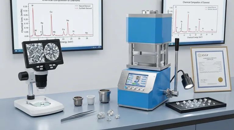 합성 다이아몬드의 물리적 특성은 무엇입니까? 천연 다이아몬드와 동일하며, 실험실에서 만들어집니다.
