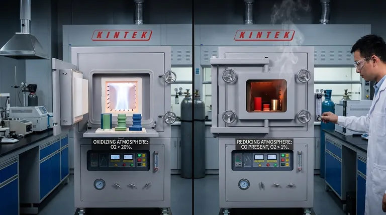 Qual é a diferença entre atmosfera oxidante e redutora? Domine o Controle de Materiais para o Seu Laboratório