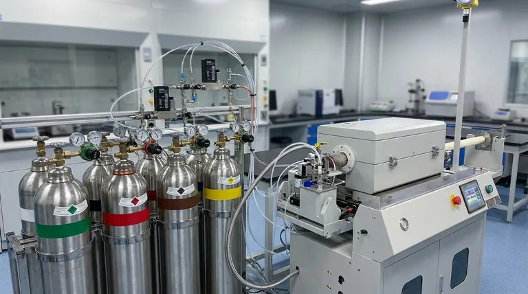 ¿Qué gases se utilizan en la CVD? Una guía sobre gases precursores, portadores y reactivos