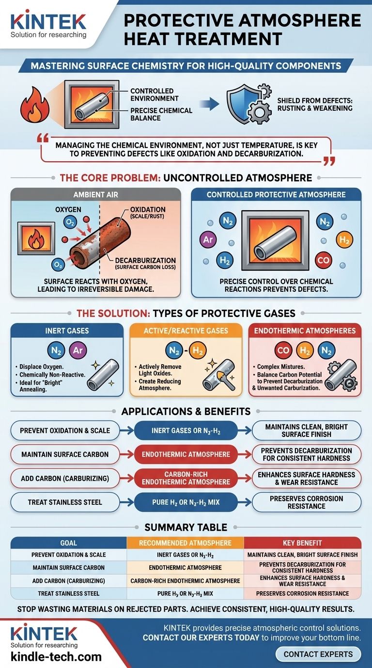 ما هو المعالجة الحرارية بالجو الواقي؟ منع الأكسدة ونزع الكرب لتحقيق قطع معدنية فائقة دليل مرئي