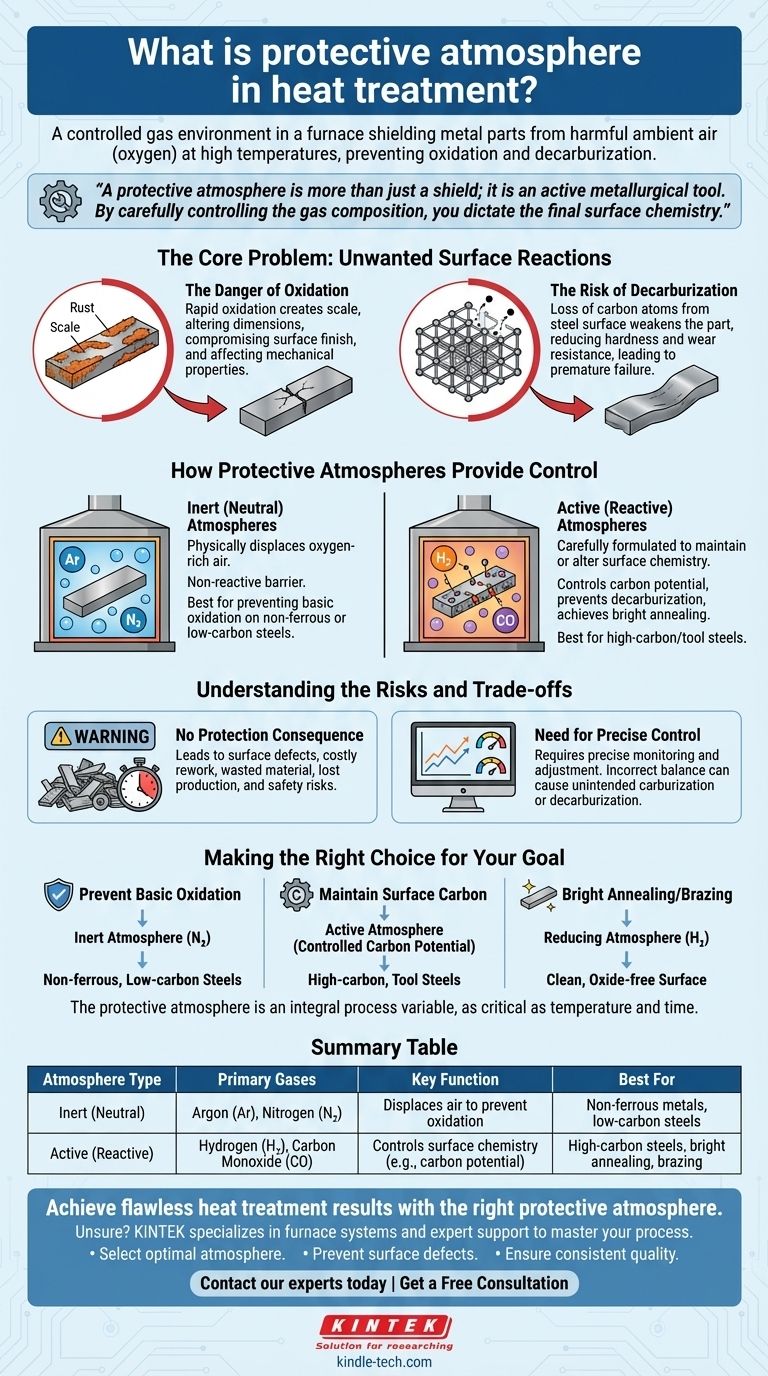 Was ist Schutzatmosphäre bei der Wärmebehandlung? Oxidation & Entkohlung verhindern für überragende Bauteile Visuelle Anleitung