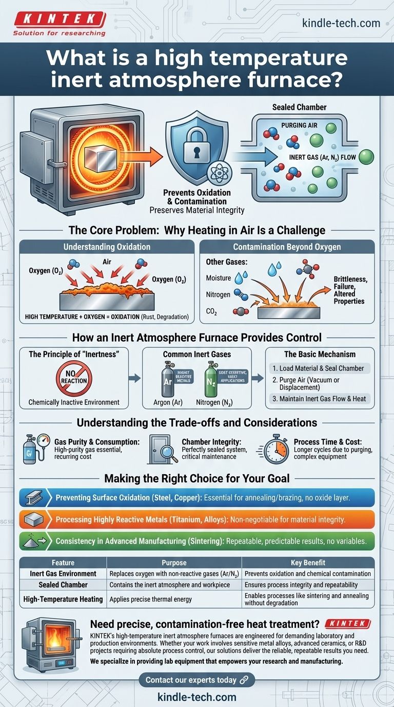 고온 불활성 분위기로(furnace)란 무엇인가요? 열처리 공정을 제어하세요 시각적 가이드