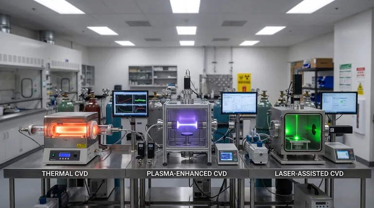 What are the catalysts for chemical vapor deposition? Understanding the Role of Energy Sources in CVD