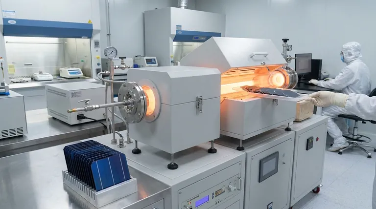 태양전지에서 PECVD란 무엇인가요? 고효율 반사 방지 및 패시베이션의 핵심